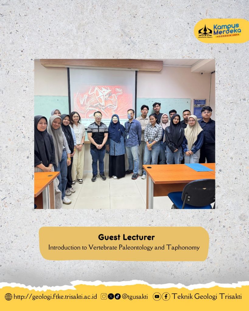 Guest Lecturer -Introduction to Vertebrate Paleontology and Taphonomy